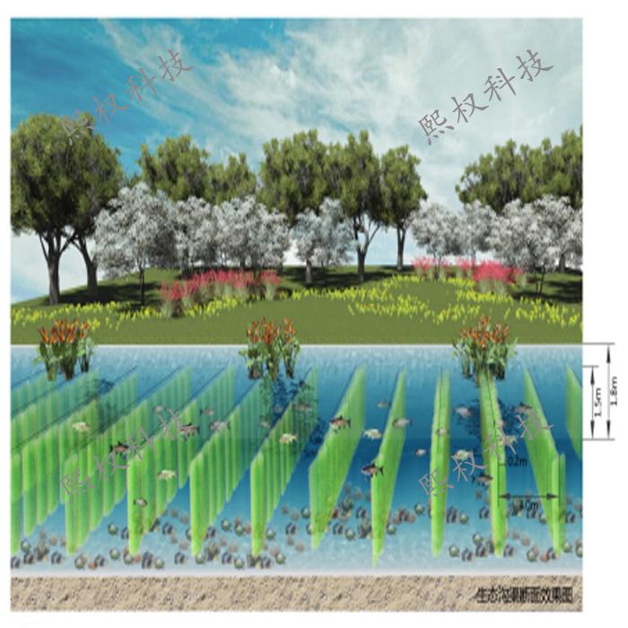 水質(zhì)凈化過濾材料生物毛刷